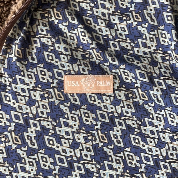 USA PALM Reversible Sherpa 1/4 zip sz M-L - Picture 3 of 9